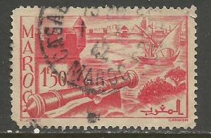 FRENCH MOROCCO 168A USED V448-1