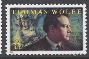 USA 3444 Thomas Wolfe Author Mint Single 33cent stamp