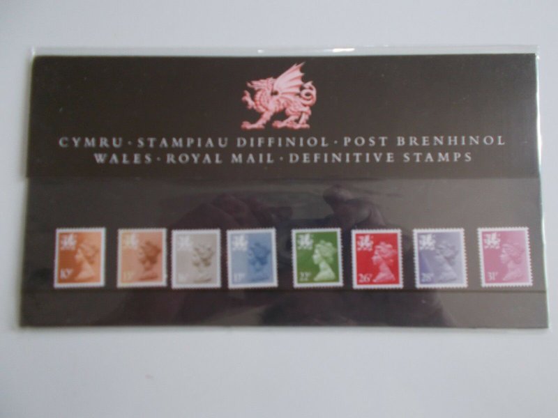 QEII 1984 Wales Machin Definitives 10p to 31p Presentation Pack no 7 Cat £17