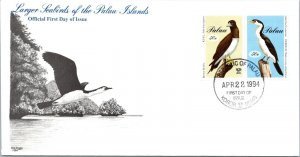 Palau FDC 1994 - Larger Seabirds of the Palau Islands - F29789