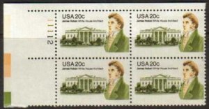 US PB Scott 1936 Plate Block (20 cents) Free Shipping