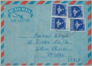 67367 - INDIA  - Postal History - ADVERTISING COVER to ITALY 1964 - HOTEL