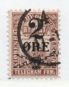 Denmark / Kobenhavn Bypost - DAKA # 21 Used        -         Lot 0324214