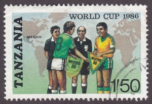 Tanzania 341 World Cup Soccer Championships 1986