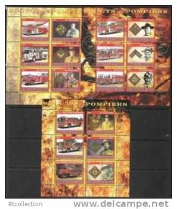 Djibouti 2007 Pompier FIREFIGHTER FIRE Engine Scout Organization Transport Stamp