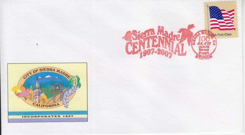 2007 California - Sierra Madre Centennial  Pictorial 1