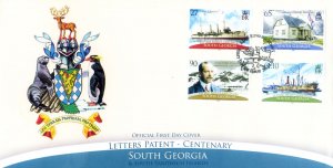 South Georgia. 2008 Letters License. FDC.