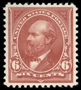 momen: US Stamps #256 MINT OG NH PSE Graded XF-SUP 95