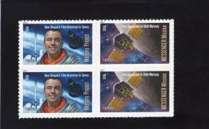 4527-4528 Mercury Messenger, MNH blk/4