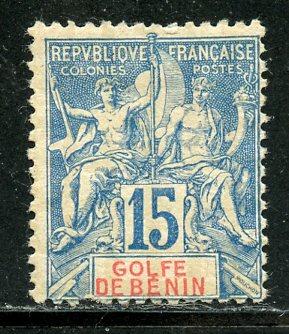 Benin # 25 Mint Hinge. CV $ 45.00