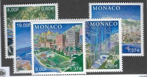 Monaco  SC#2141 a-d MNH VF SCV$15.15...Nice find!