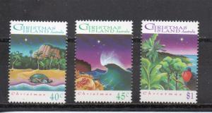 Christmas Island 354-356 MNH