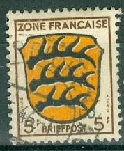 Germany - Allied Occupation - French Zone - Scott 4N3 