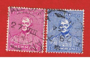 Ireland #153-154 VF used   Newman Free S/H