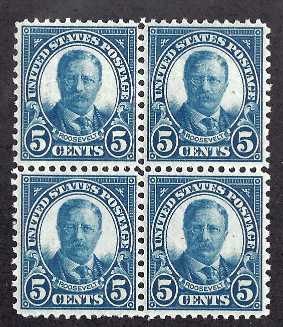 637 Mint,OG,NH... Block of 4... SCV $12.00