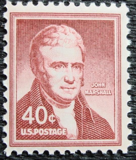 US #1050 MNH Single, John Marshall, SCV $1.50