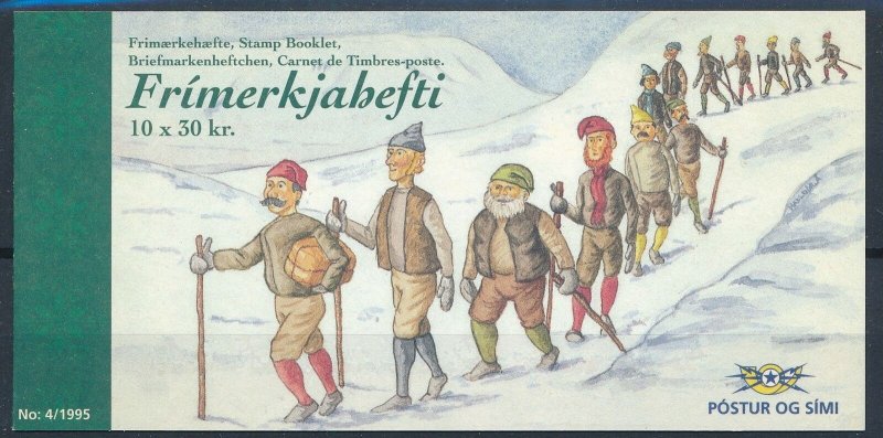 Iceland 1995 #811 MNH. Christmas, booklet