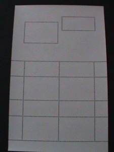 ​KOREA-2001-SC#2068- INJEONGJEON HALL-CHANGDEOK PALACE-LARGE SHEET-MNH VF