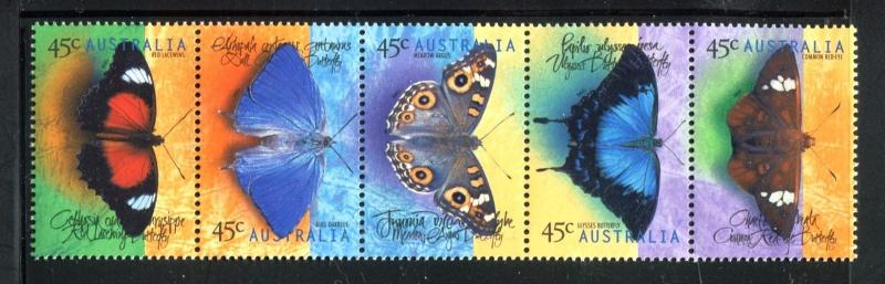 Australia 1694a, MNH, Insects Butterflies 1998. x23815