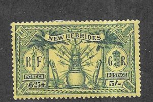 New Hebrides-French #49   (MH) CV$6.25