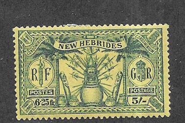 New Hebrides-French #49   (MH) CV$6.25