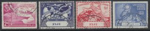 Fiji, Scott 141-144 (SG 272-275), used