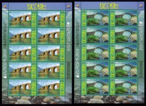 Armenia, Nagorno Karabakh,  #160-161  Europa 2018  Bridges  Sheets of 10