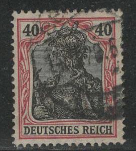 Germany Reich Scott # 87, used, Mi#90IIb