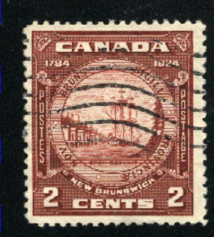 Canada #210   used   VF  PD