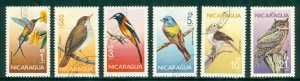 NICARAGUA 1500-5  BIRDS USED BIN $1.50