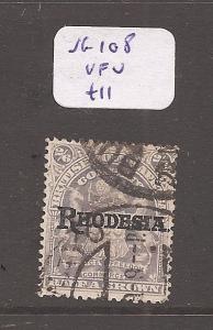 Rhodesia SG 108 VFU (9cft)