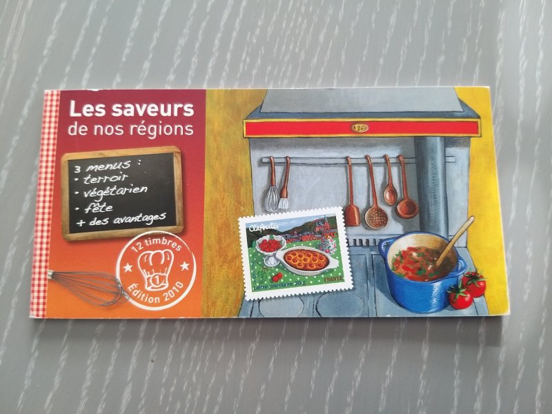 France 2010 Regional Flavours - Self Adhesive Booklet MNH