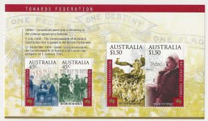Australia 1838b;1838c  2000  s/s vf  mint nh