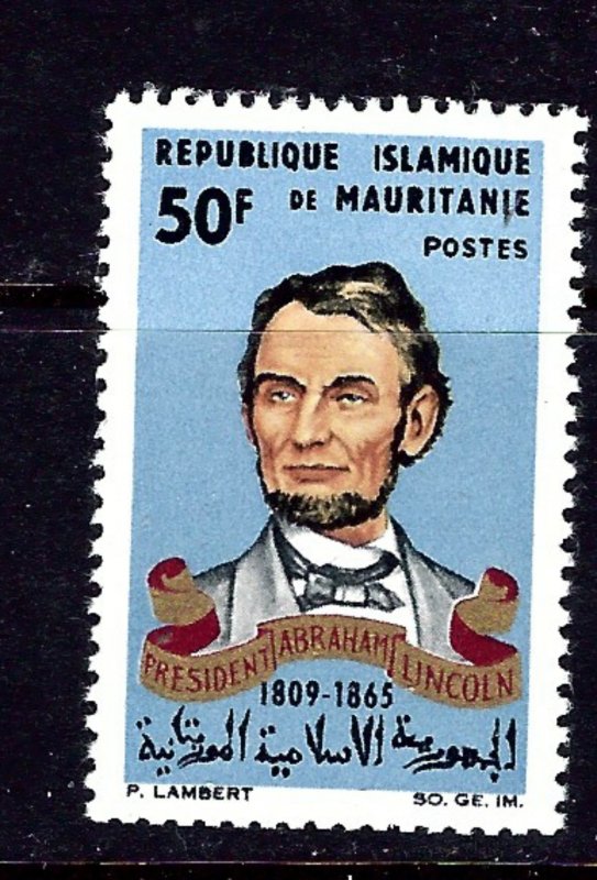 Mauritania 190 MNH 1965 Abraham Lincoln