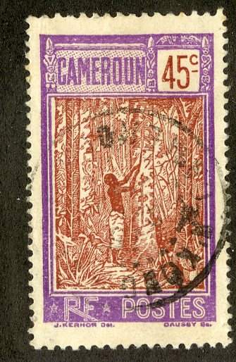 FRENCH CAMEROUN 187 USED SCV $1.60 BIN .80 PERSON