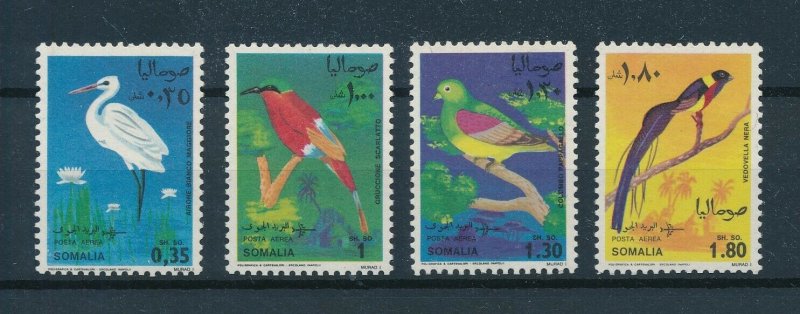 [102975] Somalia 1968 Birds vögel oiseaux Airmail set MLH