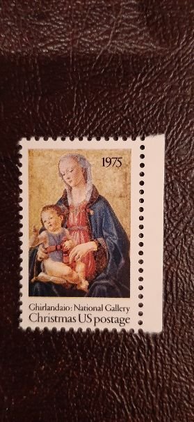 US Scott 1579; 10c Christmas from 1975; MNH, og, VF centering