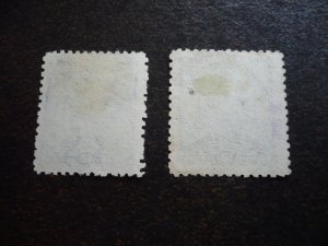 Stamps - El Salvador - Scott# 151 - Mint Hinged & Used Part Set of 2 Stamps