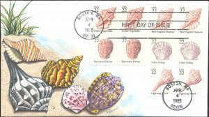 #2117-21 Seashells Ham FDC