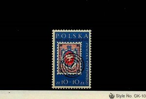 POLAND Sc B107a NH ISSUE OF 1960 - STAMPS-ON-STAMPS