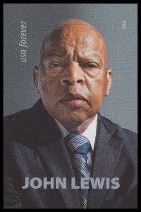 US 5801a John Lewis imperf NDC single MNH 2023