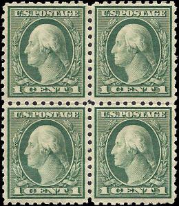 462 Mint,OG,LH/NH... Block of 4... SCV $46.00