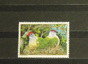 9017   Cook Islands   Used # 1018   Birds - Ptilinopus Rarotong.   CV$ 5.50