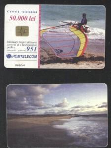 Romania 2001 Telephone card Surfer Rom 110a CT.048