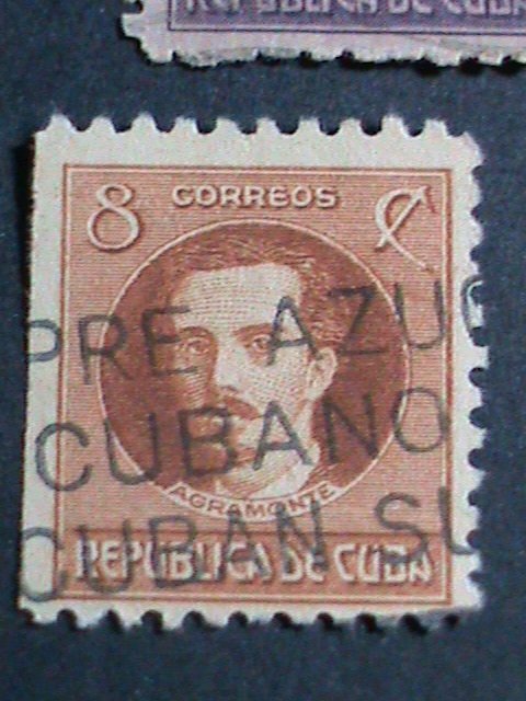 ​CUBA-1917-SC#264//279-13 OVER 100 YEARS OLD CUBA FAMOUS PERSONS USED STAMPS