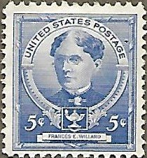 UNited States #872 5c Francis E. Willard MNG (1940)