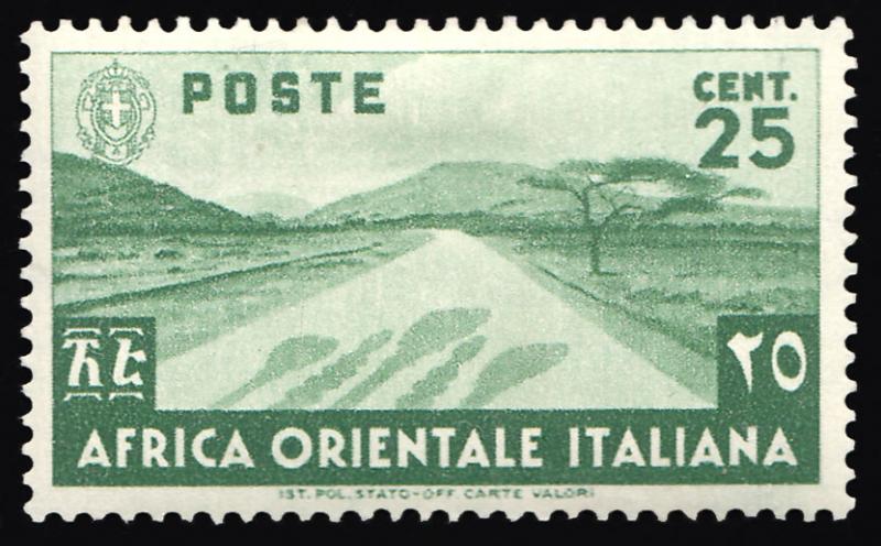 Italian East Africa Scott 7 Unused hinged.