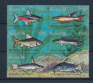 [47449] Brazil Brasilien 1976 Marine life Fish MNH