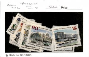 Germany - Berlin, Postage Stamp, #9N223-9N234 Mint NH, 1965 (AG)