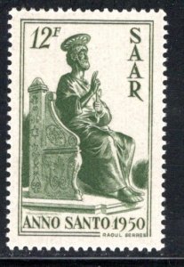 Saar - Scott # 222, mint nh